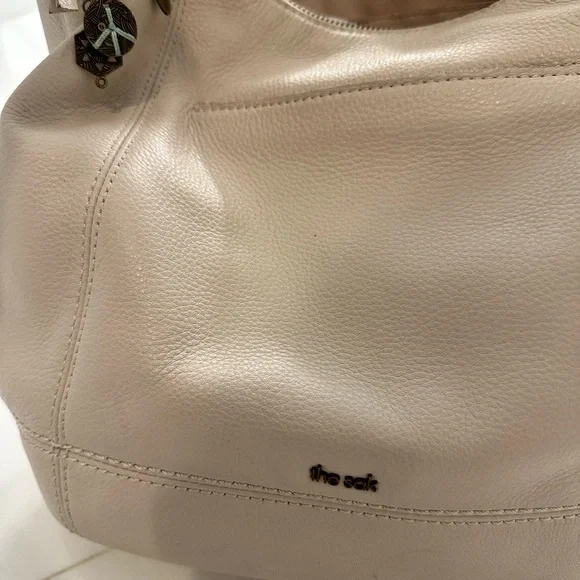 The Sak pebbled Leather Sequoia Hobo Bag with Brass Accents NWOT ($179) - Picture 5 of 8